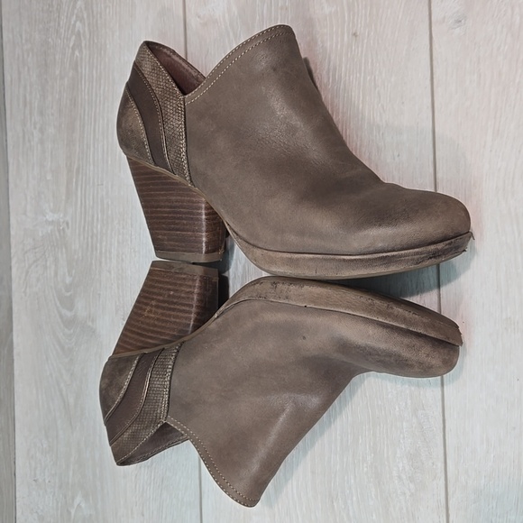 Dansko Women Marcia Ankle Leather Mule Clog shoes boots sz 39/8.5-9 - Picture 13 of 16